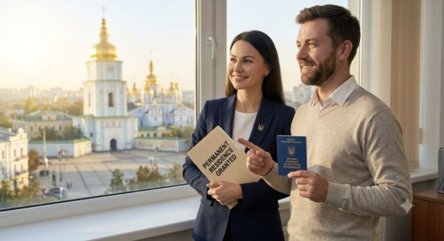 Permanent residence granted through the Golden Visa investment route